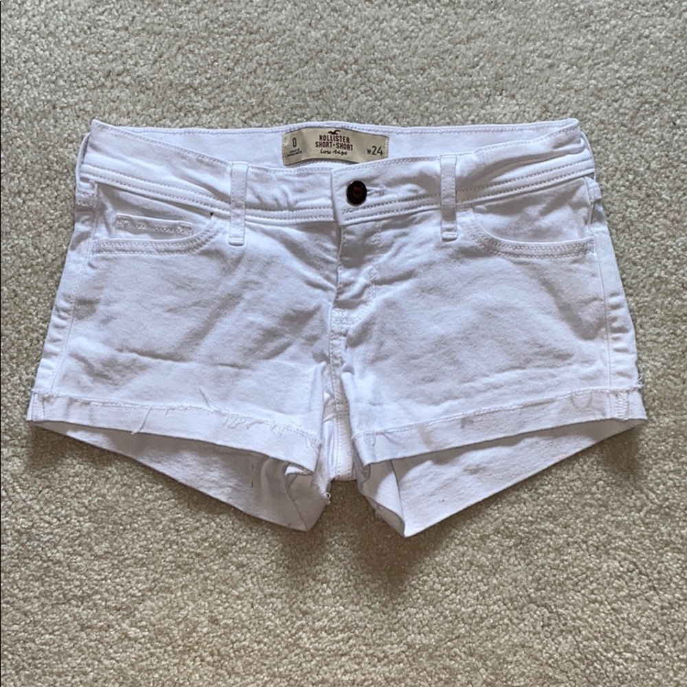 White Hollister Shorts